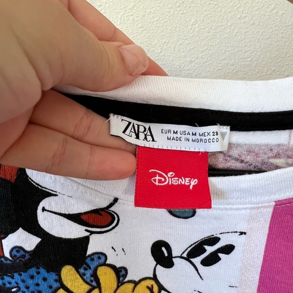 🔥SOLD🔥 Zara Mickey Mouse mini dress - Picture 6 of 7